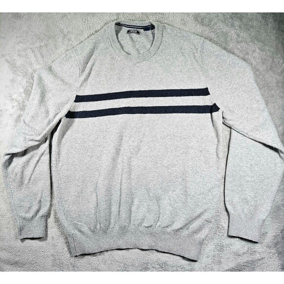 Izod Other - Izod Mens Gray Crew Neck Sweater Size Medium